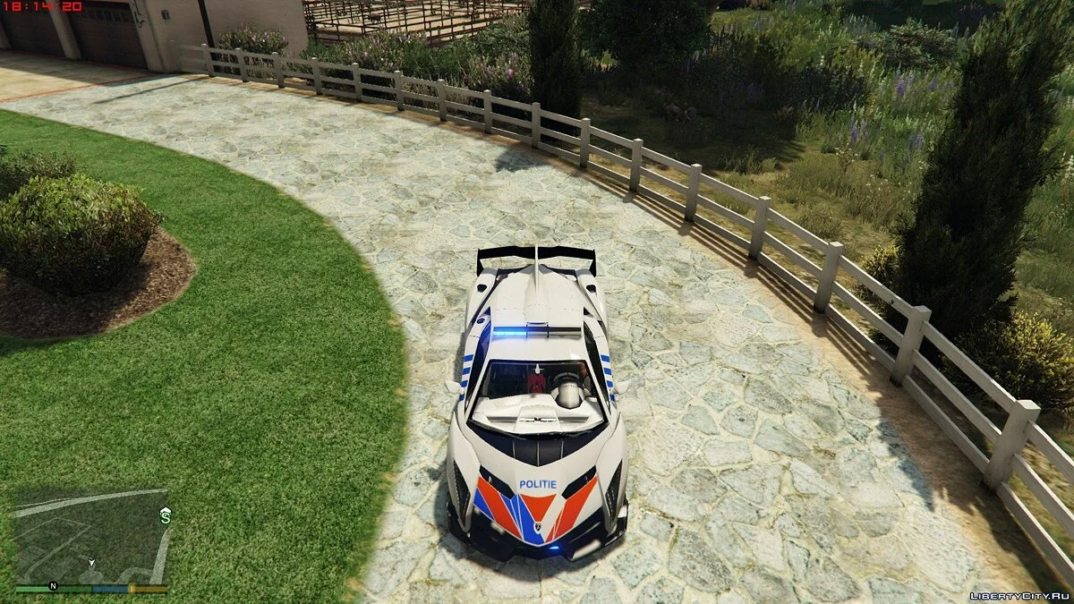 Lamborghini veneno policía holandesa [noELS/ELS] 1.0 / GTA 5