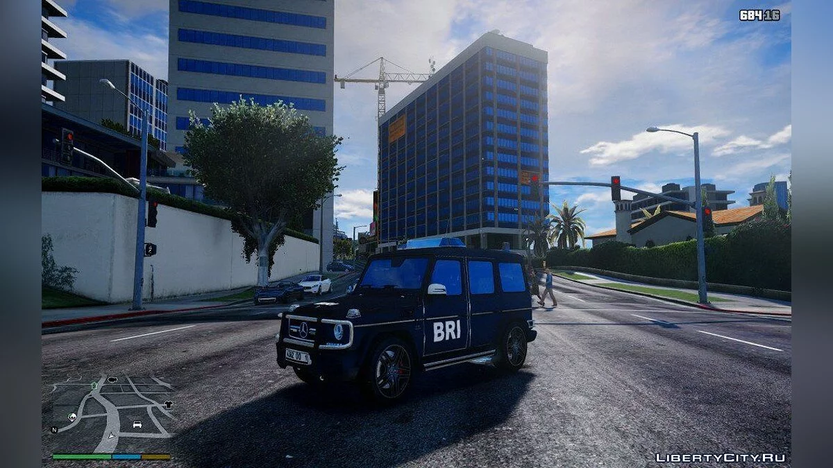mercedes benz bri police v1 / GTA 5