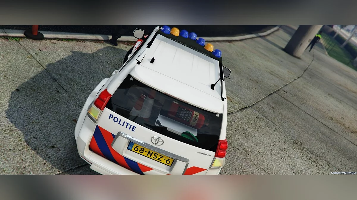 Toyota Landcruiser Niederländische Polizei [ELS] 1.1 / GTA 5