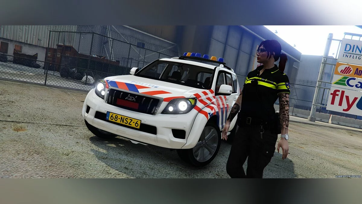 Toyota Landcruiser Niederländische Polizei [ELS] 1.1 / GTA 5
