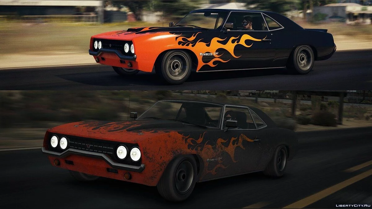 1969 Declasse Vigero Rumbler Pack [Додаток | Тюнінг | Шаблон | Стиль RDE] 2.0 / GTA 5