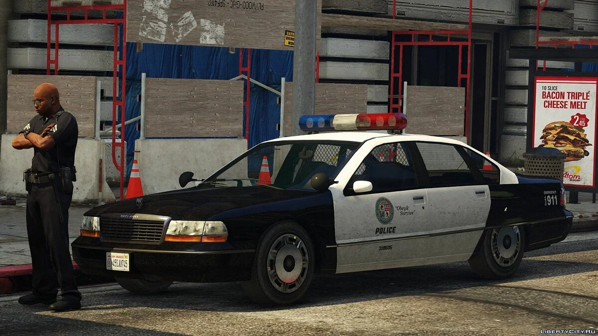 1991 Declasse Premier - LSPD [Add-On/Replace] 1.0.0 / GTA 5