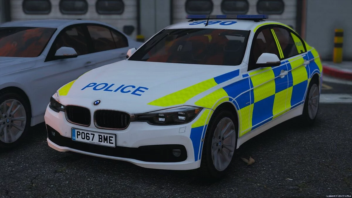 2017 Police BMW 330D Saloon Pack [Replace | ELS] V1 / GTA 5