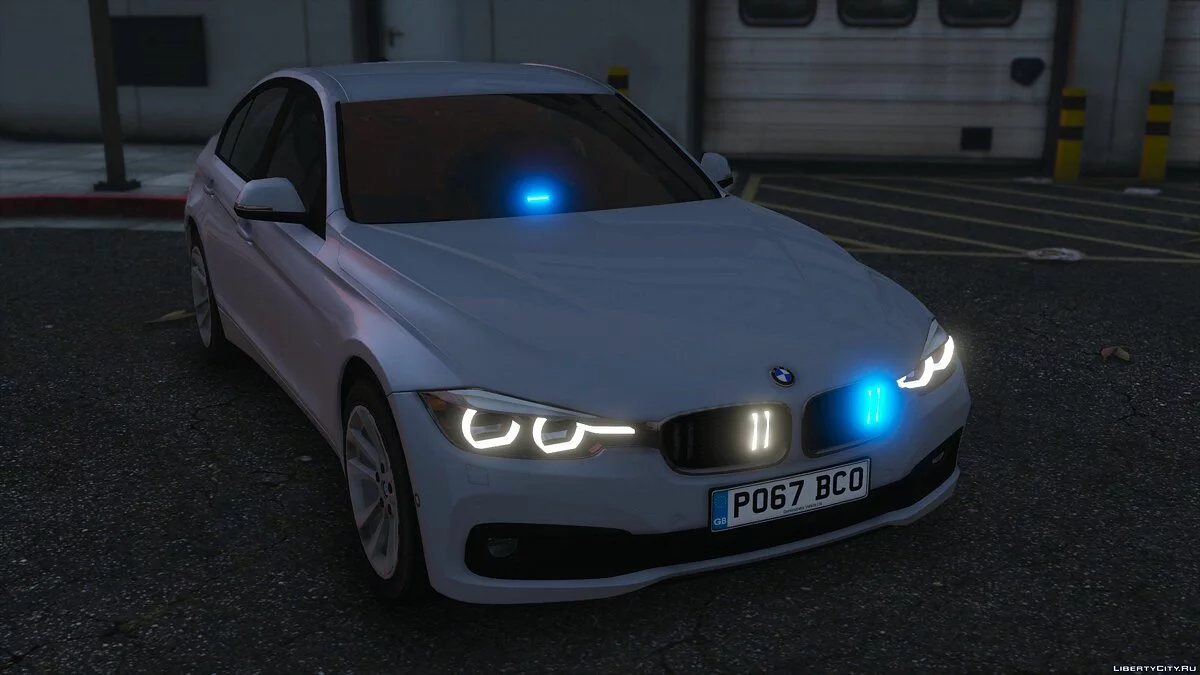 2017 Police BMW 330D Saloon Pack [Replace | ELS] V1 / GTA 5