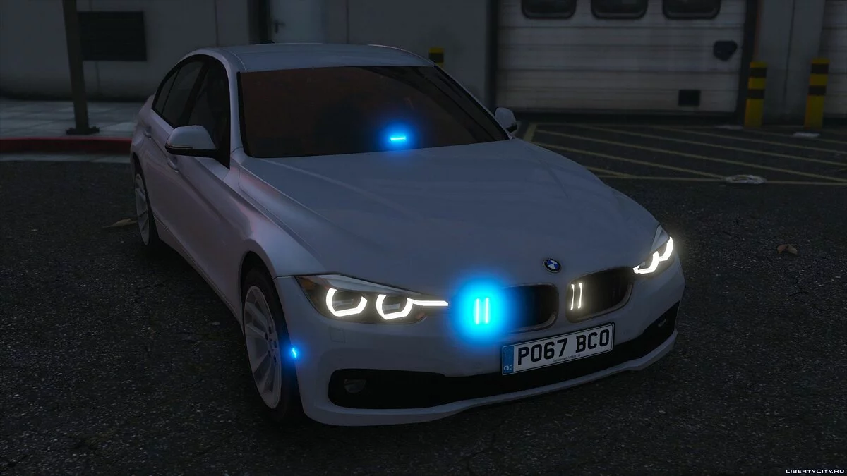 2017 Police BMW 330D Saloon Pack [Replace | ELS] V1 / GTA 5