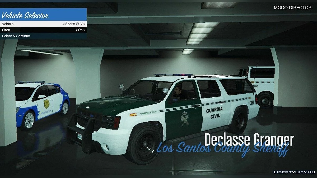 Declasse Granger Поліція Іспанії / Іспанська Поліція Granger 1.0 / GTA 5