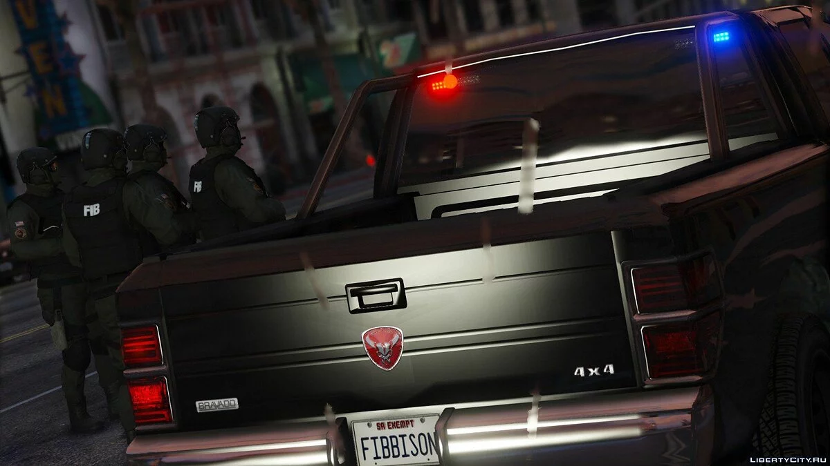 FIB Unmarked Bison - [Add-on] Vehicle Mod 1.0a / GTA 5