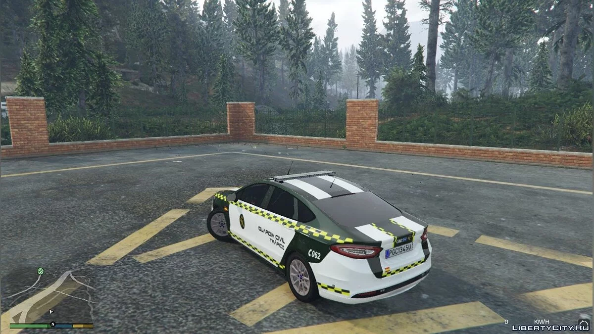 Ford Mondeo Guardia Civil Trafico Nueva Rotulacion - Іспанська дорожня поліція 1.0 / GTA 5
