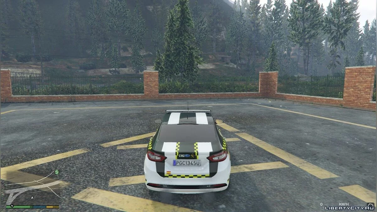 Ford Mondeo Guardia Civil Trafico Nueva Rotulacion - Іспанська дорожня поліція 1.0 / GTA 5