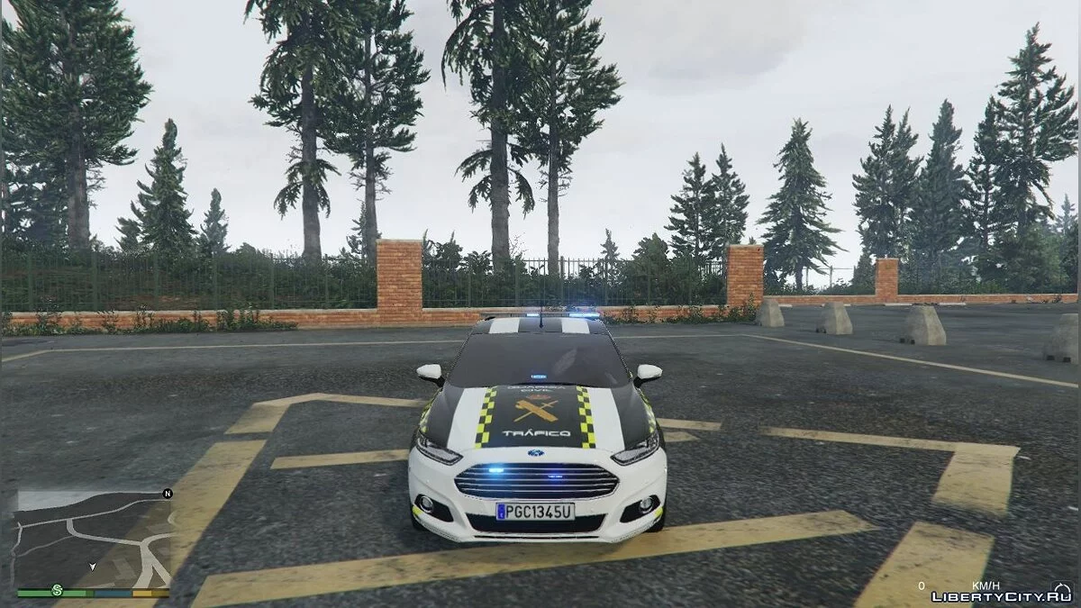 Ford Mondeo Guardia Civil Trafico Nueva Rotulacion - Іспанська дорожня поліція 1.0 / GTA 5