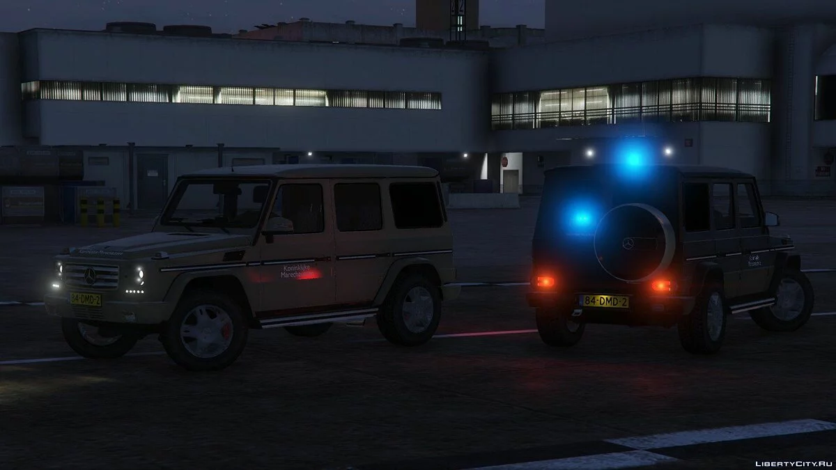 梅赛德斯G级荷兰军事警察v1.0 / GTA 5