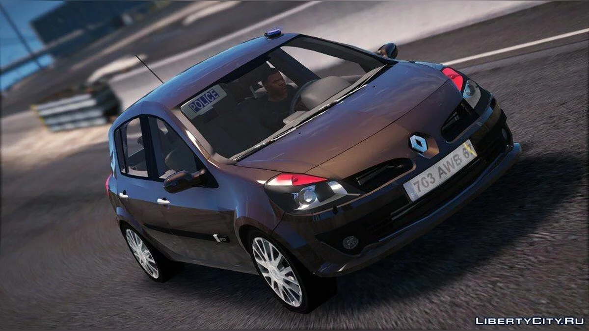 Renault CLIO 3 2007 B.A.C [Gyro Tournant LED / ELS] / GTA 5