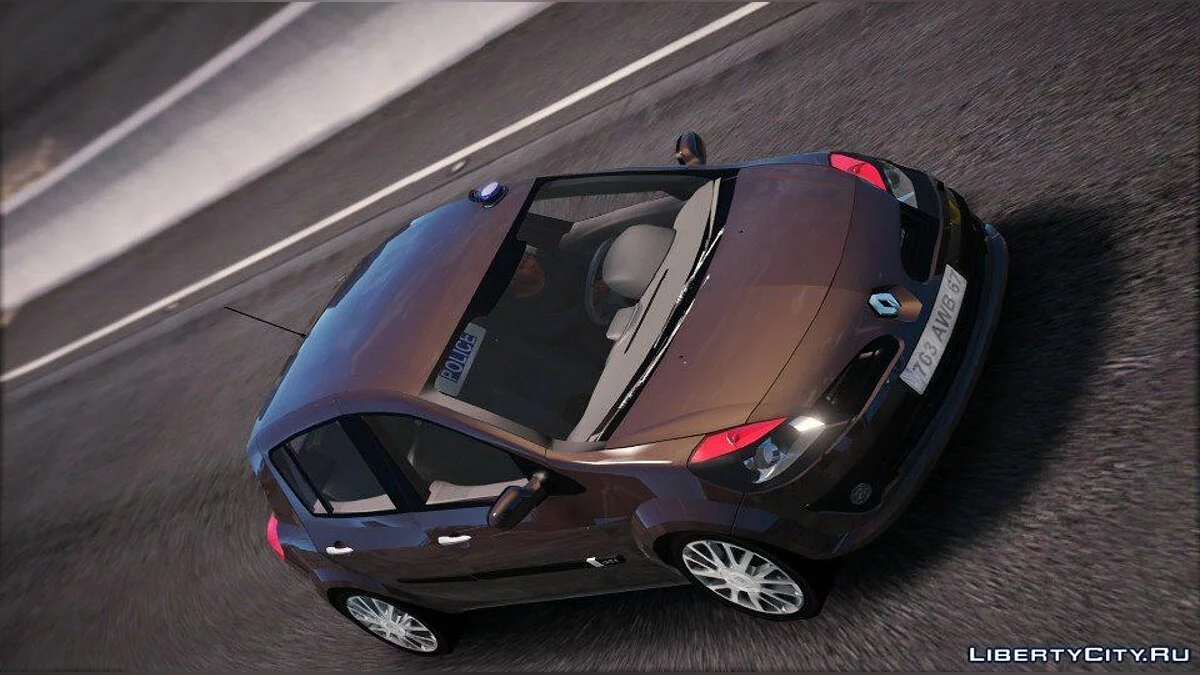 Renault CLIO 3 2007 B.A.C [Gyro Tournant LED / ELS] / GTA 5