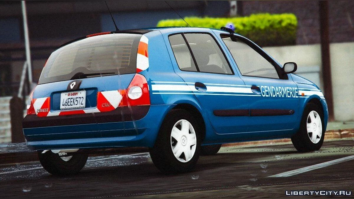 Renault Clio II.2 Gendarmerie Nationale [Add-On | Vorlage | Ersetzen] 1.0 / GTA 5