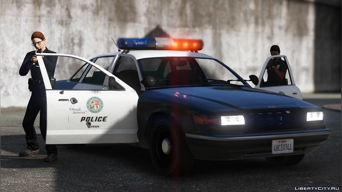 Vapid Stanier 1996 - LSPD [Reemplazo] 1.0 / GTA 5