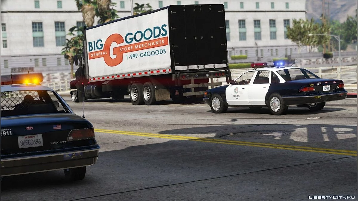 Vapid Stanier 1996 - LSPD [Reemplazo] 1.0 / GTA 5