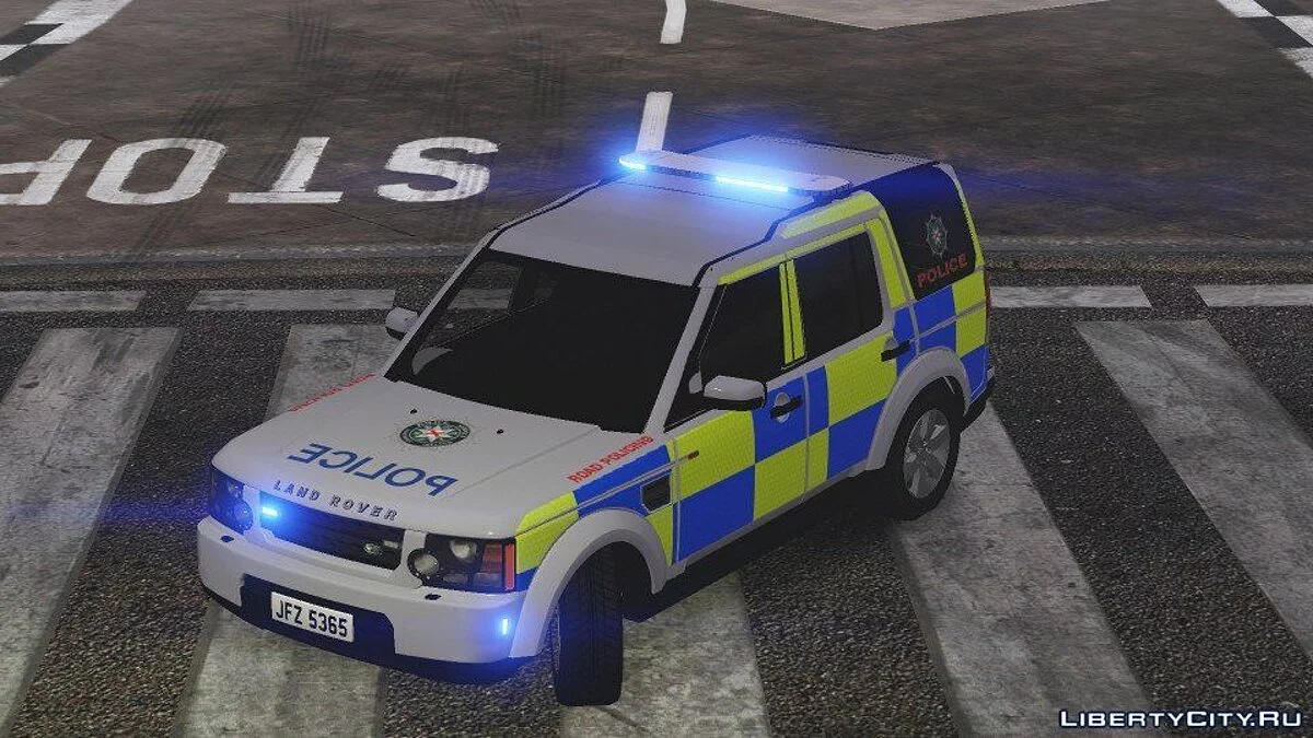 2013 PSNI Land Rover Discovery 4 RPU [ELS] V1.0 / GTA 5