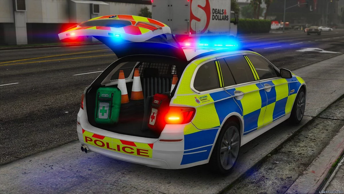 Lancashire Police BMW 530D Touring [Replace | ELS] V1 / GTA 5