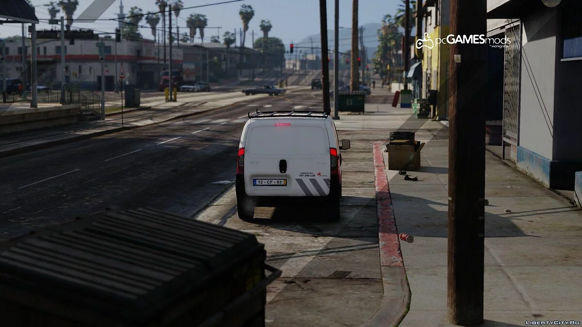 葡萄牙邮政面包车 - CTT & CityPOST - 标致Bipper [替换/涂装] 1.0 / GTA 5