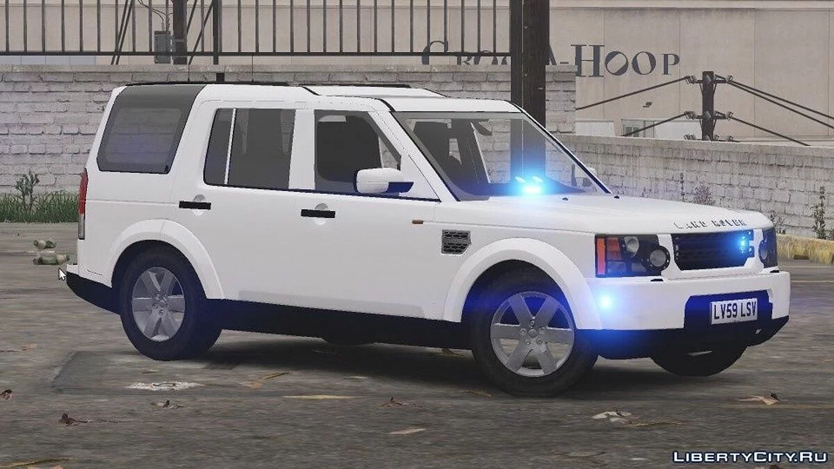 PSNI Land Rover Discovery 4 TSG Unmarked [ELS] V1.1 / GTA 5