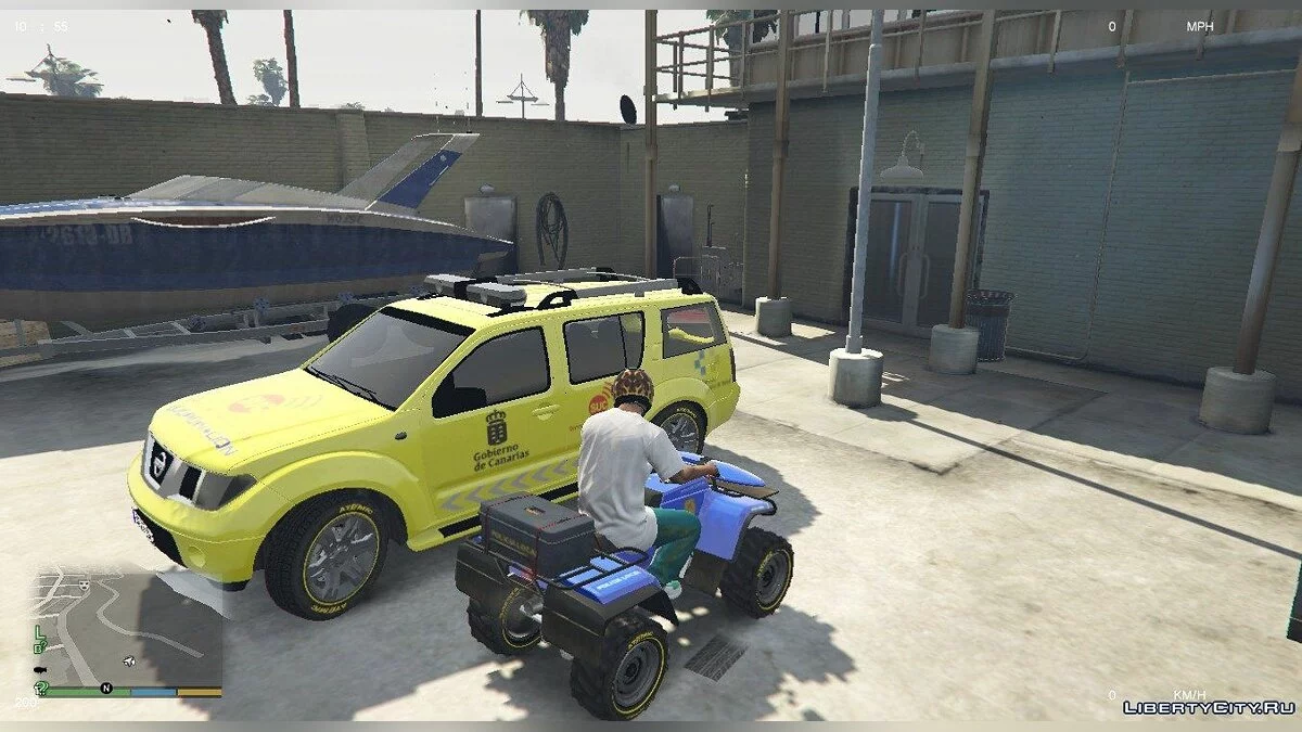 Quad de la Policia Local Canaria / GTA 5