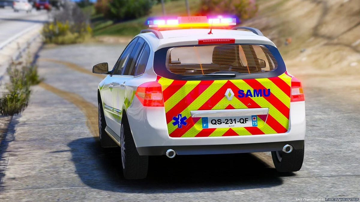Renault Laguna 3 Break 2007 SAMU [ELS] / GTA 5