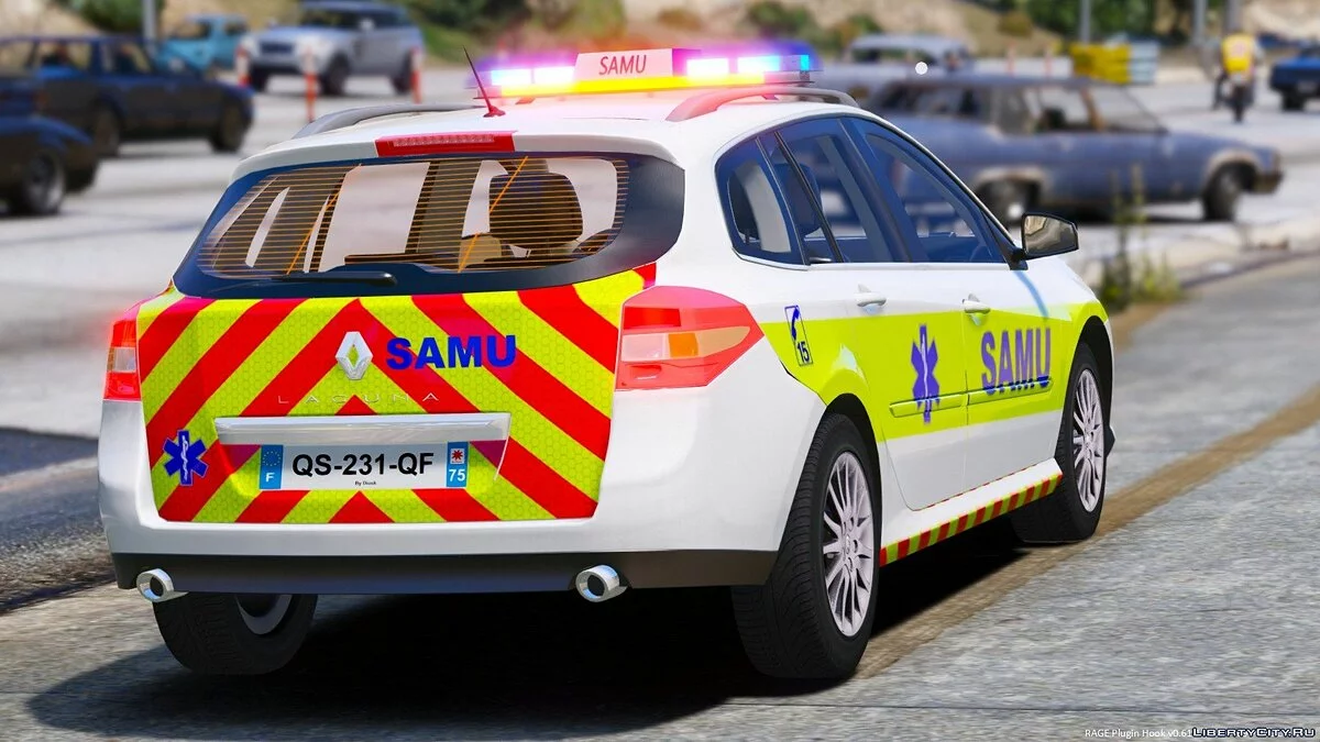 Renault Laguna 3 Break 2007 SAMU [ELS] / GTA 5