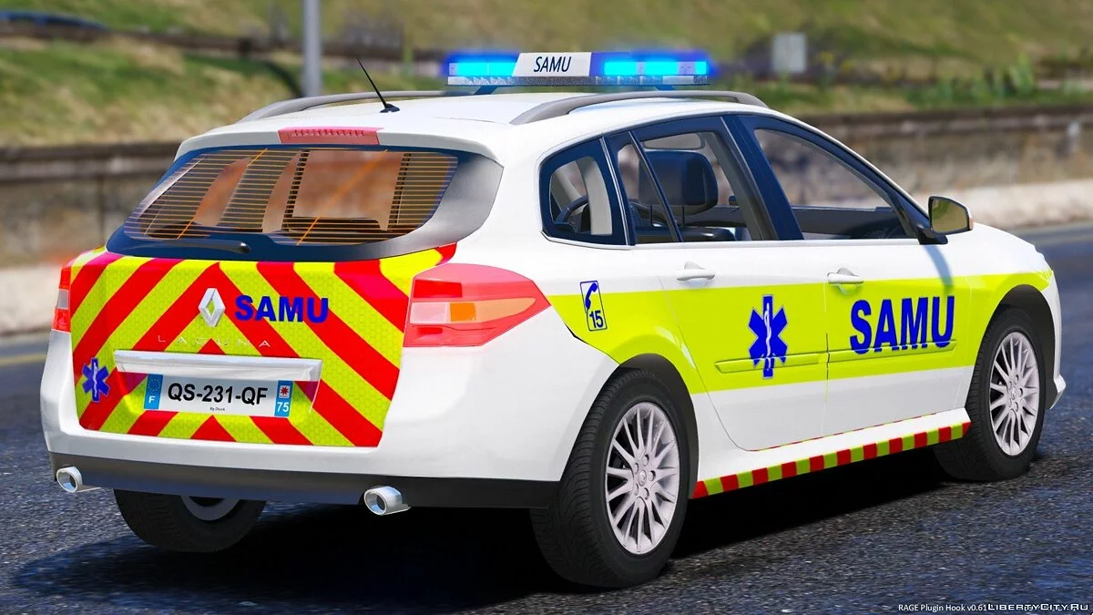 Renault Laguna 3 Break 2007 SAMU [ELS] / GTA 5