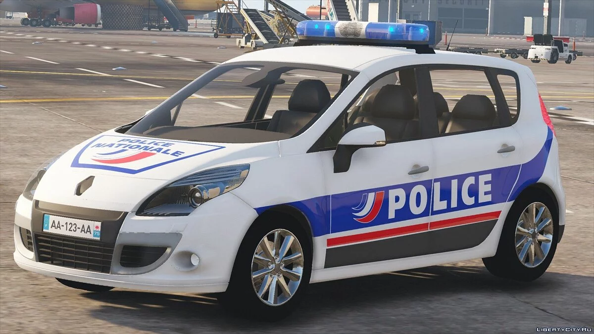Renault Scénic III Polícia Nacional [ELS] / GTA 5
