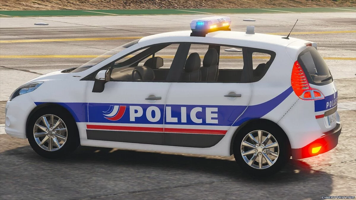 Renault Scénic III Polícia Nacional [ELS] / GTA 5