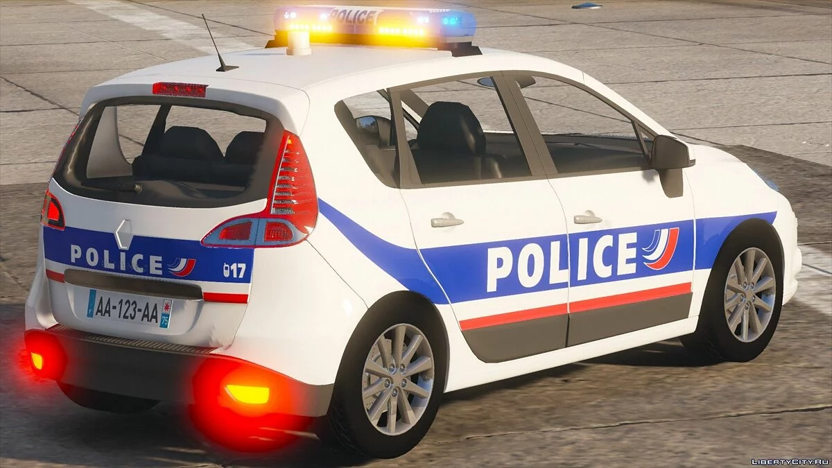Renault Scénic III Polícia Nacional [ELS] / GTA 5