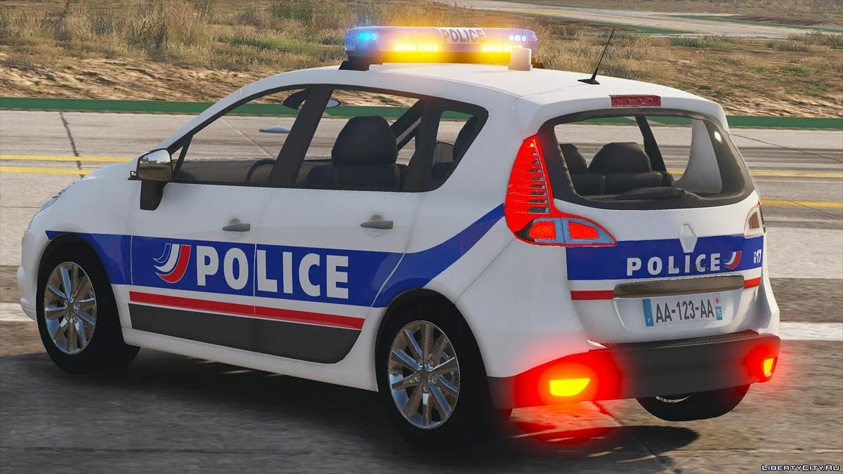 Renault Scénic III Polícia Nacional [ELS] / GTA 5