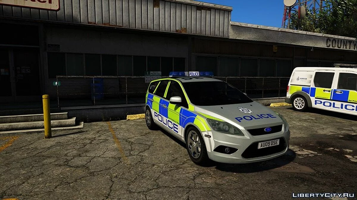 2009 Ford Focus Estate Norfolk Constabulary [ELS] 1.0 / GTA 5