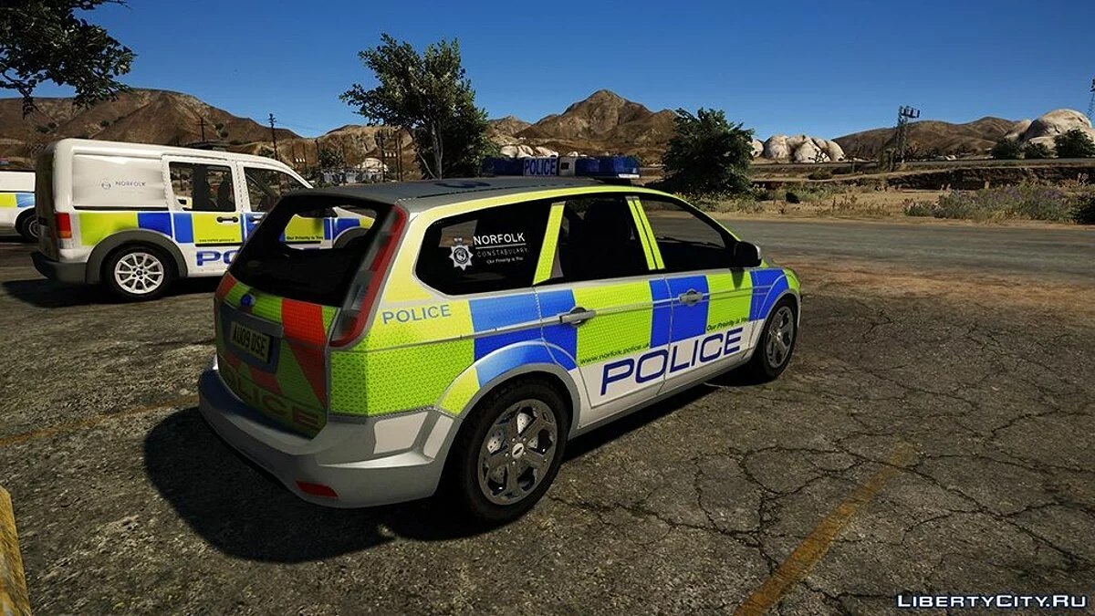 2009 Ford Focus Estate Norfolk Constabulary [ELS] 1.0 / GTA 5