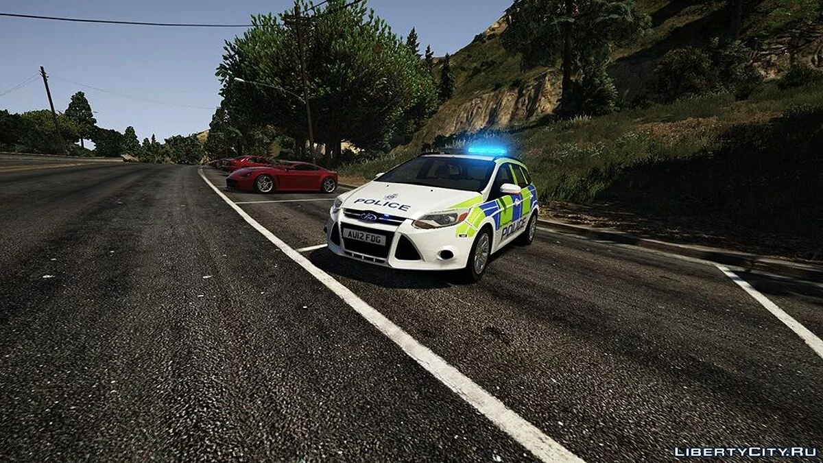 2012 Ford Focus Estate Norfolk Constabulary [ELS] 1.0 / GTA 5
