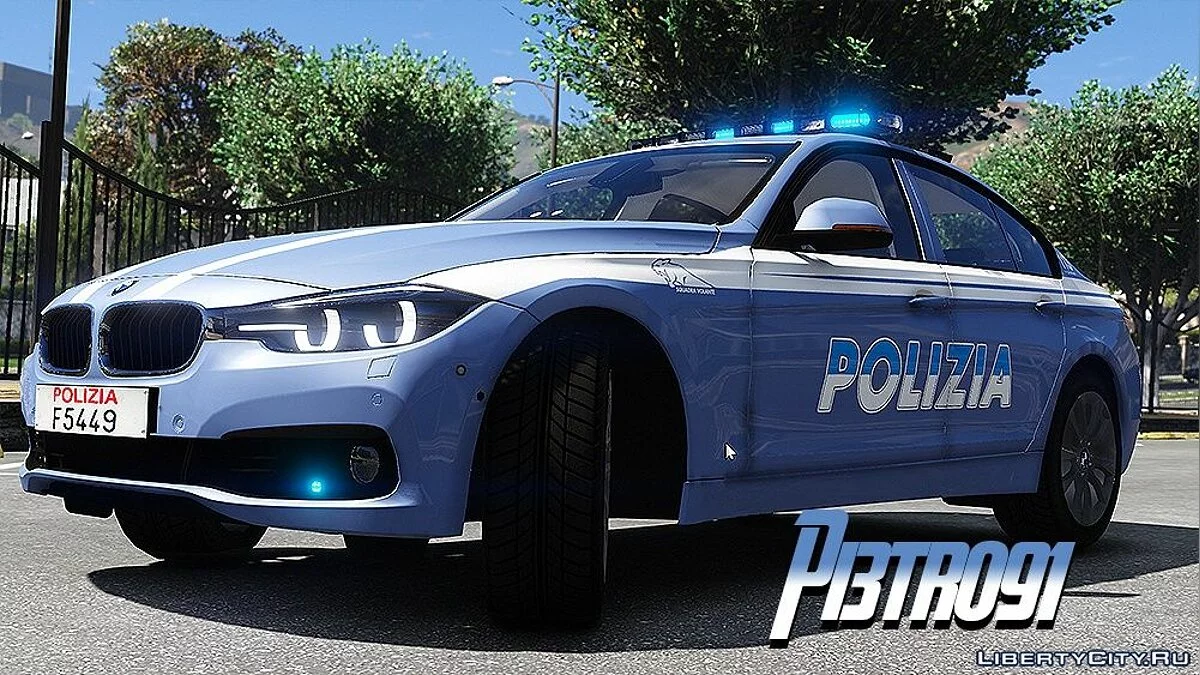 2015 BMW 530D - Поліція Італії 1.0 / GTA 5
