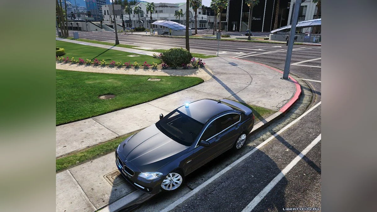 2015 BMW 530XD F10 баналізований [NON ELS] Польська поліція 1.0 / GTA 5