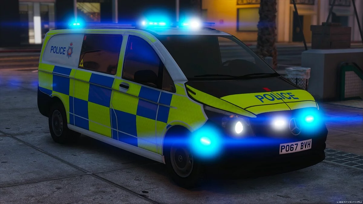 2017 GMP Mercedes Vito ARV & Dog Section [Replace | ELS] V1 / GTA 5