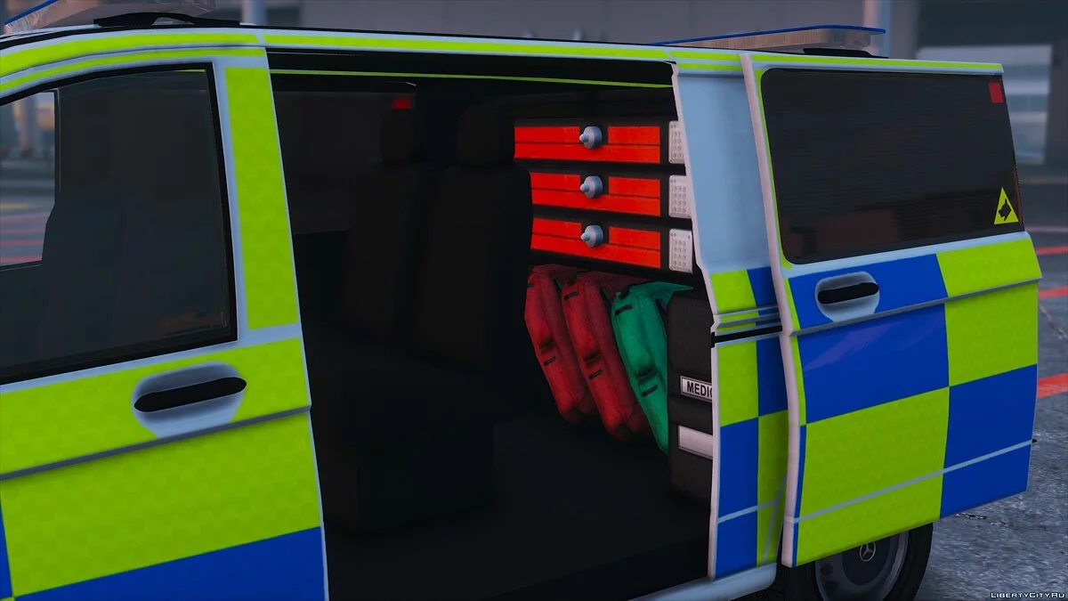 2017 GMP Mercedes Vito ARV & Dog Section [Replace | ELS] V1 / GTA 5