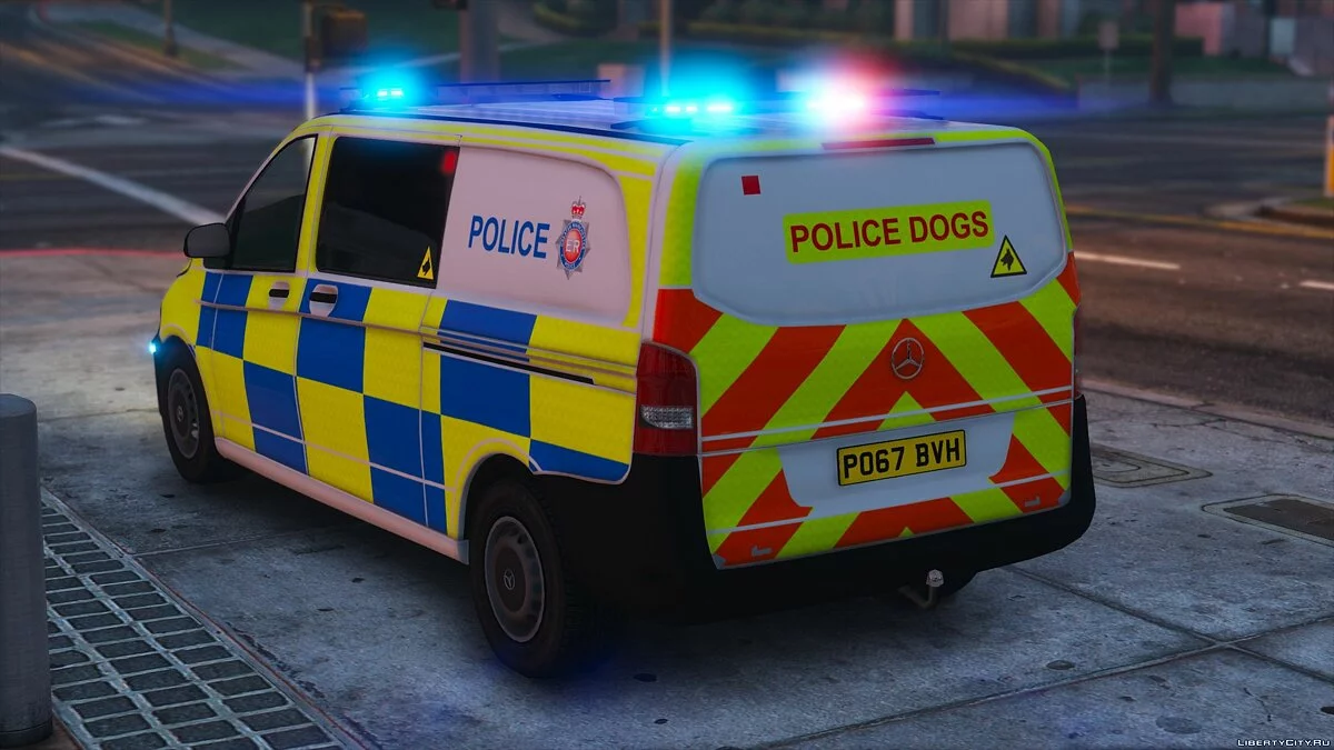 2017 GMP Mercedes Vito ARV & Dog Section [Replace | ELS] V1 / GTA 5