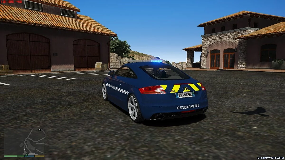 Audi TT RS French Gendarmerie [noELS/ELS] 1.0 / GTA 5