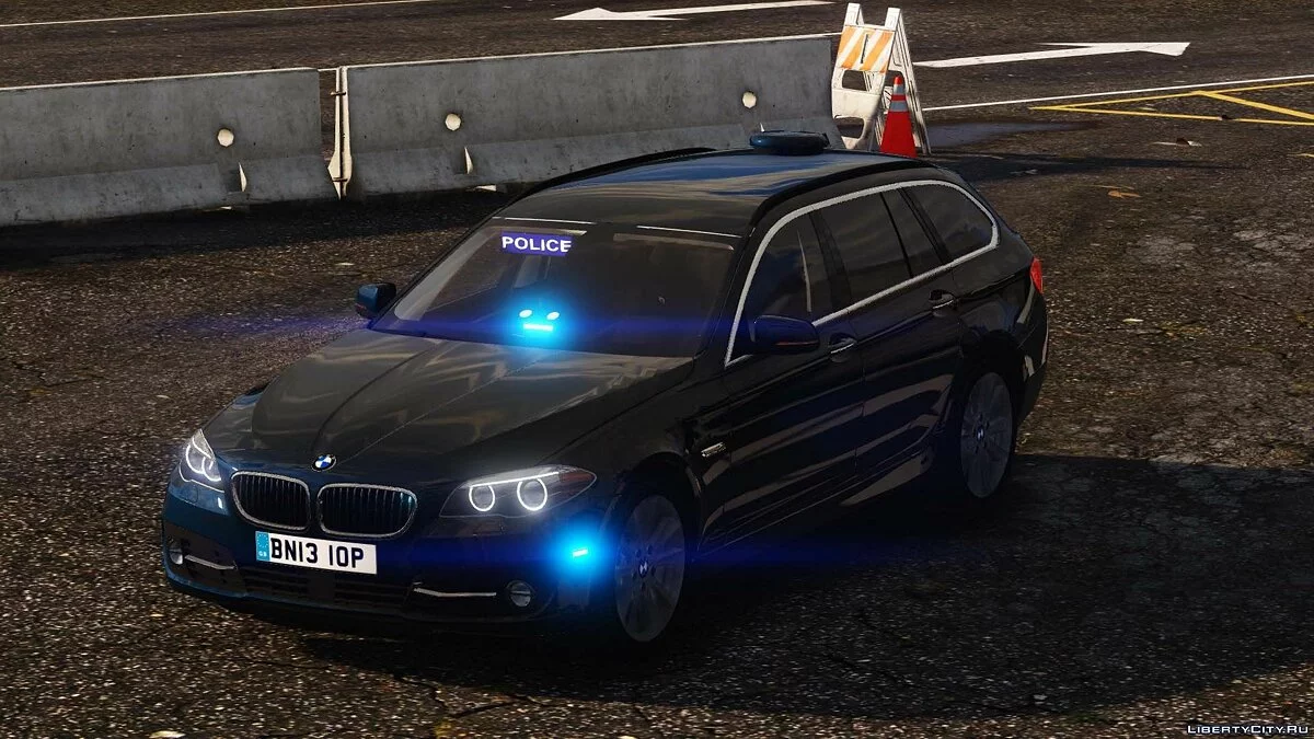 Пакет поліцейського підрозділу BMW 530D F11 1.0 / GTA 5
