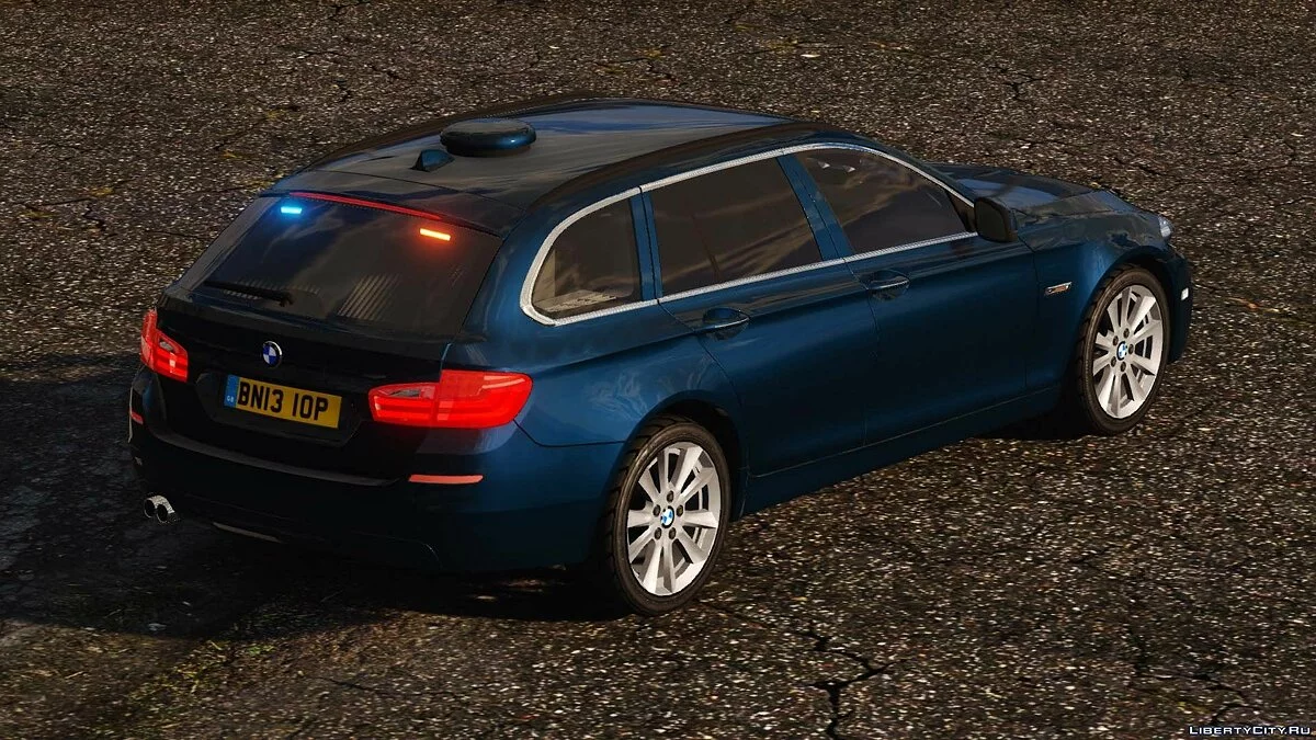 Пакет поліцейського підрозділу BMW 530D F11 1.0 / GTA 5