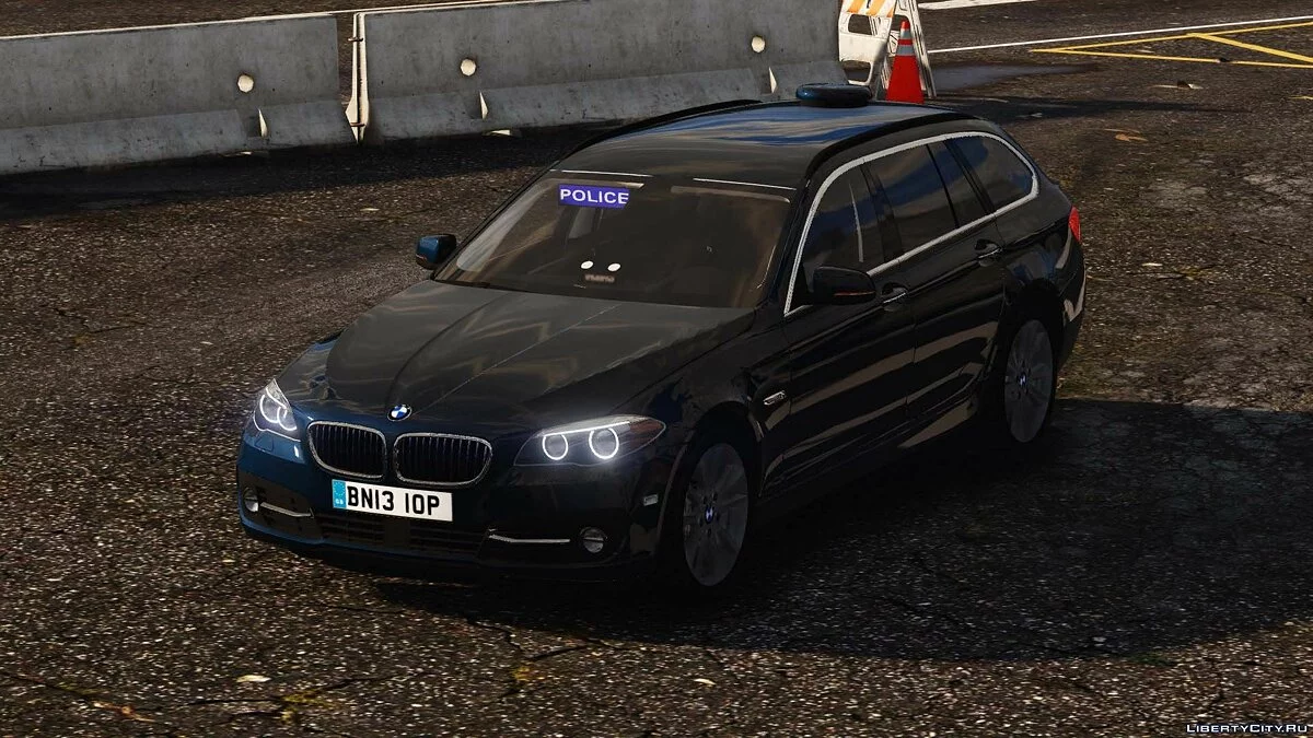 Пакет поліцейського підрозділу BMW 530D F11 1.0 / GTA 5