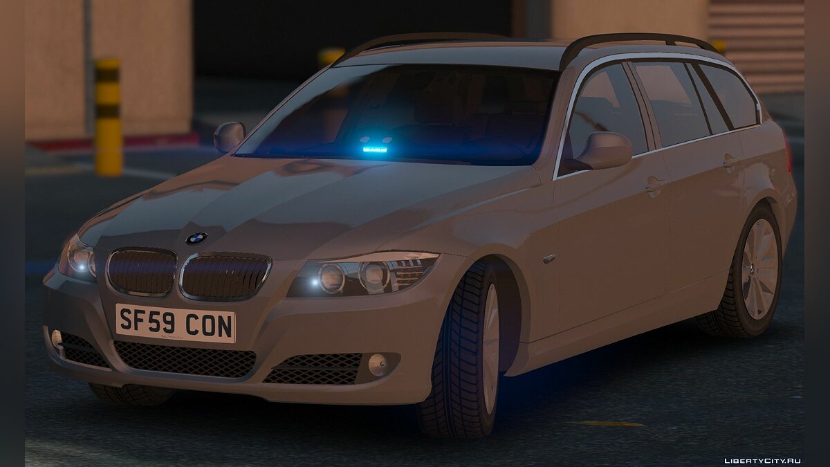 Download BMW E91 Unmarked 1.0 for GTA 5