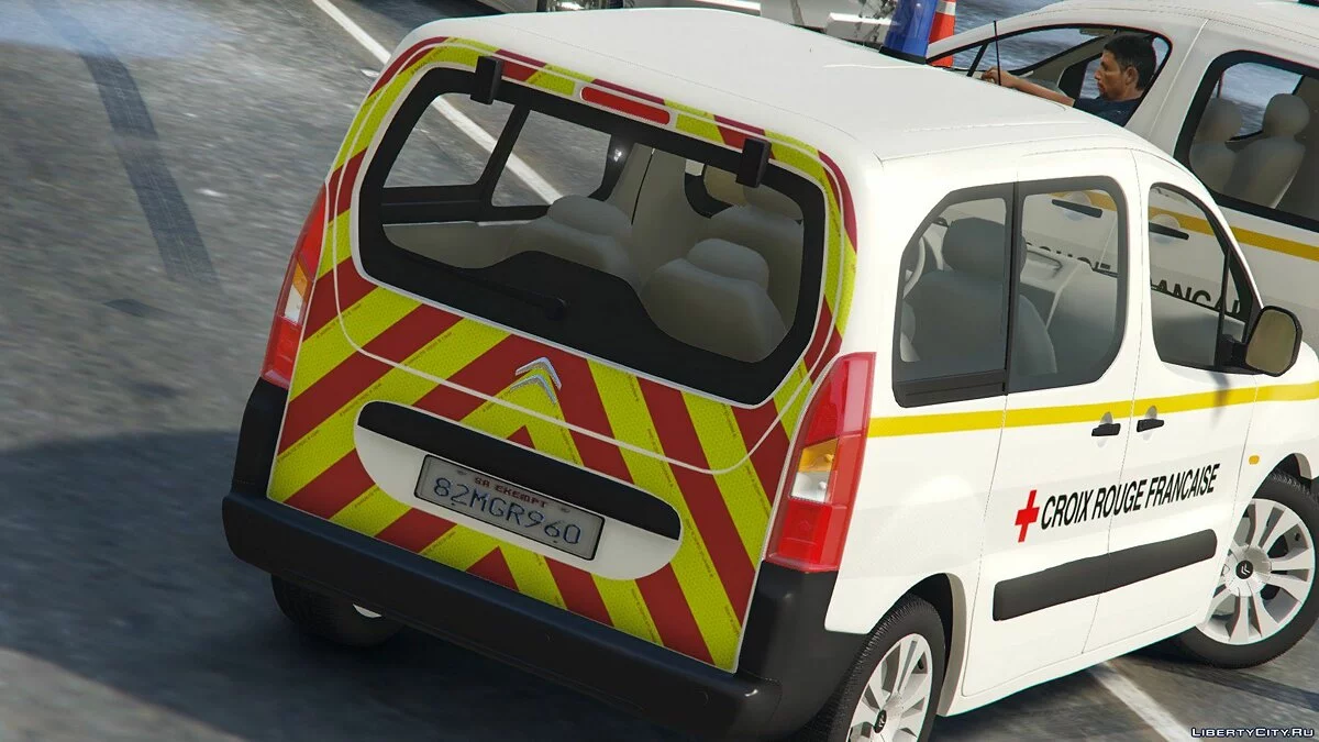 Citroën Berlingo II Croix-Rouge Française 1.0 / GTA 5