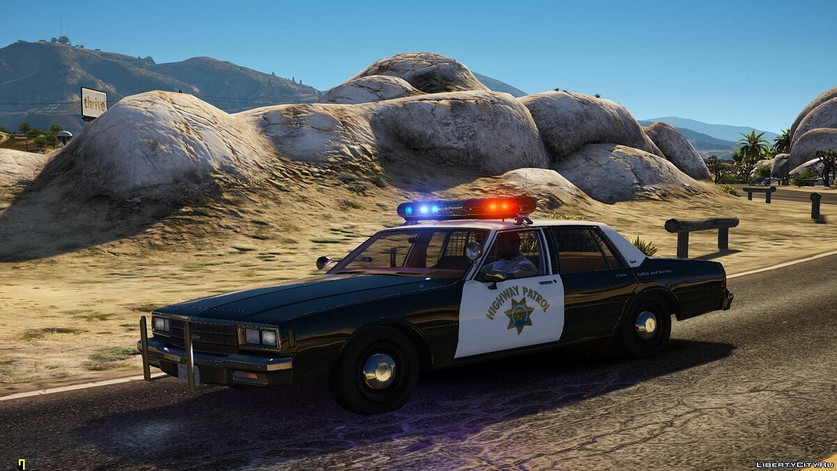 Chevrolet impala police gta 5 фото 7