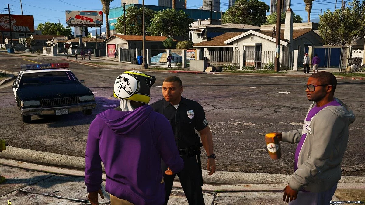 [ELS] Chevrolet Caprice 9C1 1990 - Departamento de Polícia de Los Angeles 1.1 / GTA 5