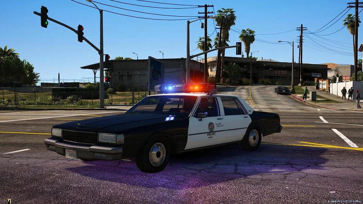 [ELS] Chevrolet Caprice 9C1 1990 - Departamento de Polícia de Los Angeles 1.1 / GTA 5