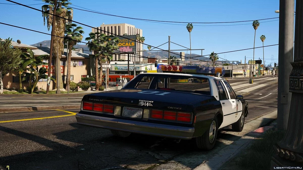 [ELS] Chevrolet Caprice 9C1 1990 - Departamento de Polícia de Los Angeles 1.1 / GTA 5